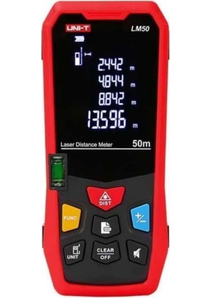 Unı-T LM50A Lazer Mesafe Ölçer 50 mt