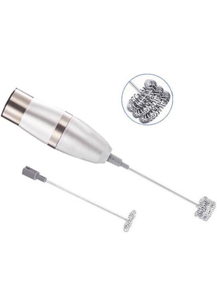 Güçlü Elektrikli Süt Frother Süt Frother Elektrikli Süt Foamer Paslanmaz Çelik Çırpma Kafası Cappuccinos Kahve (Yurt Dışından) modelleri