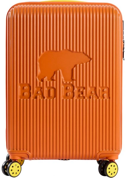 Bad Bear Logo Suıtcase Turuncu