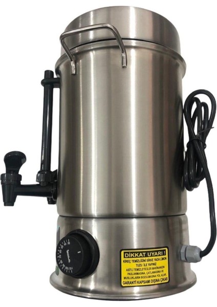 Hilalcioğlu 120 Bardak Çay Makinesi Çay Otomatı Hilalcıoğlu Çelik 13 Litre