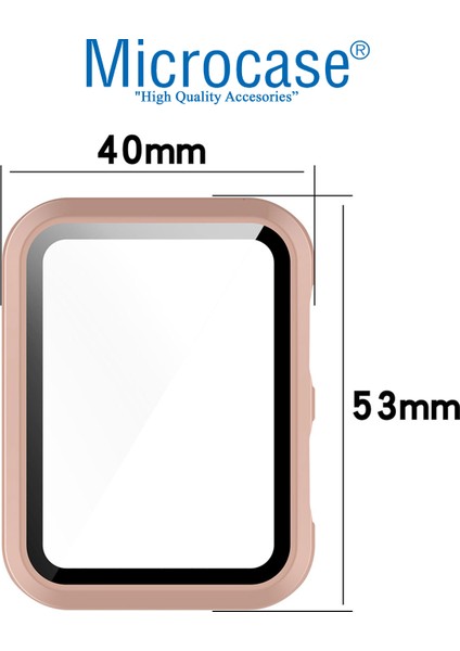 Huawei Watch D Ekran Korumalı Sert Rubber Kılıf - AL3173