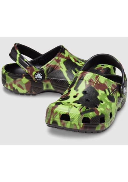 Classic Spray Camo Clog K Çocuk Terlik modelleri