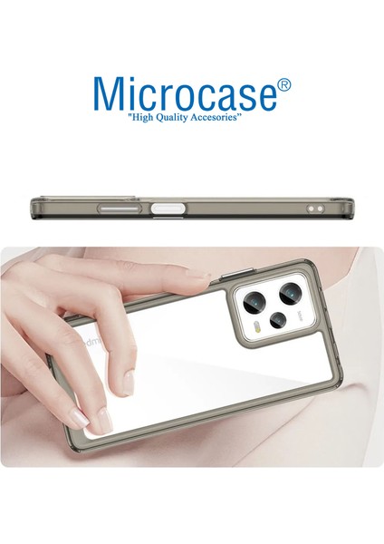 Xiaomi Redmi Note 12 Pro Plus 5g Shield Serisi Darbeye Dayanıklı Köşe Korumalı Yarı Esnek Plastik Tpu Kılıf - AL8100 modelleri