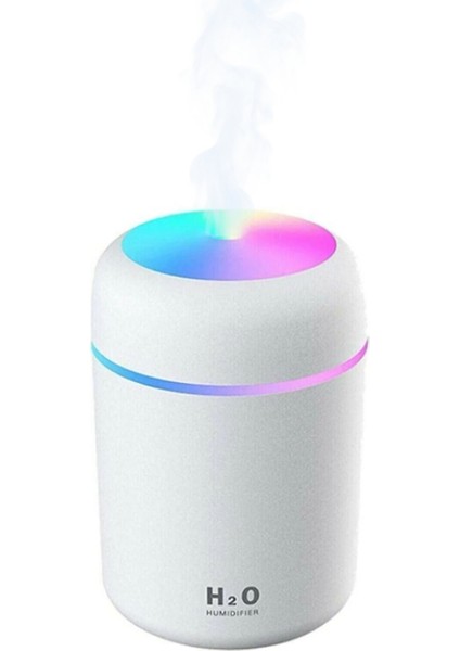 H2O 300 ml Ultrasonik Hava Nemlendirici ve Aroma Difüzörü