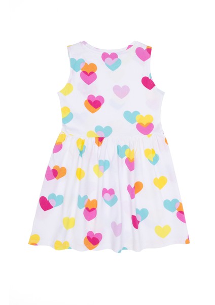 Kız Çocuk Beyaz Örme Elbise 50266731-VR013 fiyatları