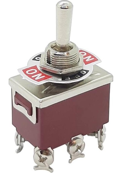 Toggle Sw. Büyük Boy 6p On-Off-On RD158C