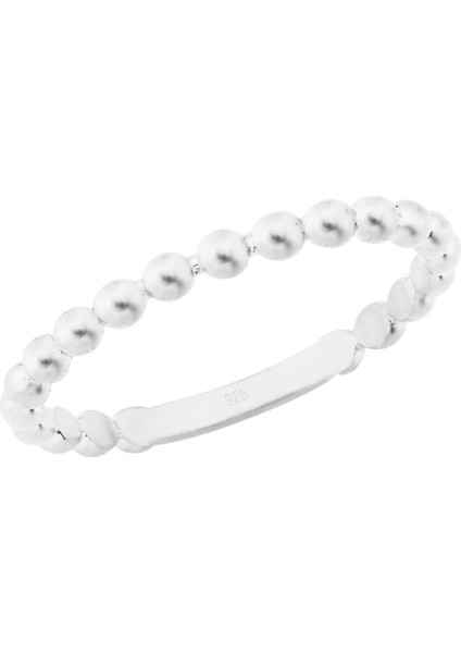 Gümüş Toptop Yüzük