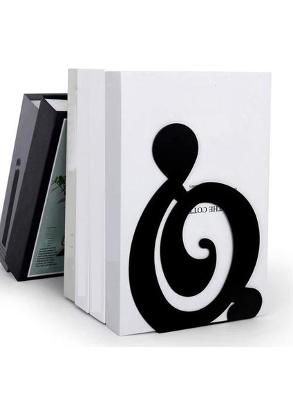 Kitap Bitiyor Dekoratif Metal Kitap Biter Ağır Hizmet Tipi (Müzik Notları Black 1 Pair), Dvd | (Yurt Dışından)