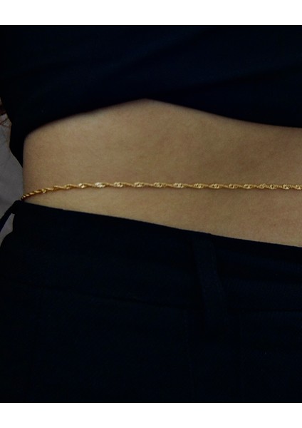 Bel Zinciri Bel Kolyesi Vücut Takısı