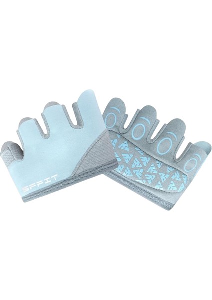 2pcs Yarı Parmak Egzersiz Eldivenleri Kadınlar Egzersiz Için El Koruma Lisans Koruyucu L (Yurt Dışından)