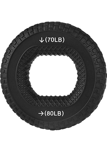 Silikon El Kavrama Kavrama Halkaları Sporcular Için Kaya Tırmanış Yetişkinleri Siyah 70 Ila 80LB (Yurt Dışından)