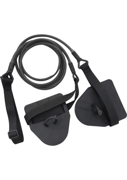 Kürekli Direnç Bantları Yüzme Kemeri Yüzme Kolu Siyah 60LBS (Yurt Dışından) indirimleri