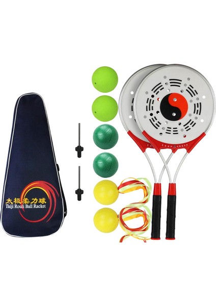 Tai Raket Balo Set Softball Fitness Yaşlı Egzersiz Seti Için Rouli Top Depolama Çantası K (Yurt Dışından) modelleri