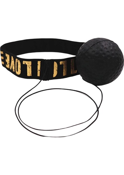 Boks Topu Kafa Bandı Mma Boks Ekipmanı Yumruklama Çantası Egzersiz Siyah Top (Yurt Dışından) fiyatları