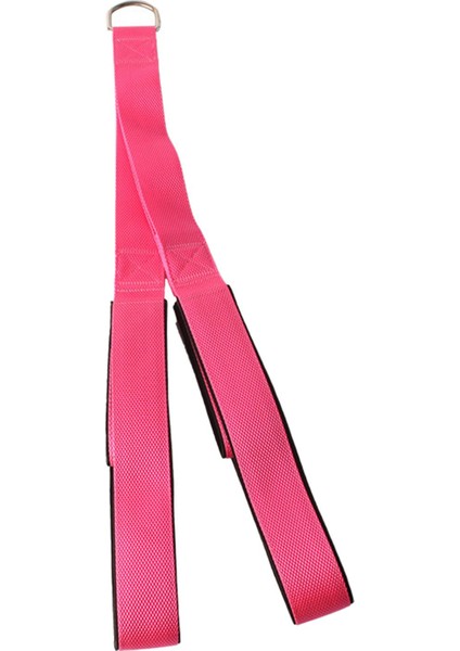 Tricep Halat Kablo Bağlanma Mukavemeti Eğitimi Neopren Gül Kırmızı 74CM (Yurt Dışından)