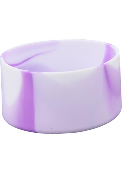 Su Şişeleri Koruyucu Silikon Kılıf Menekşe Beyaz (Yurt Dışından)