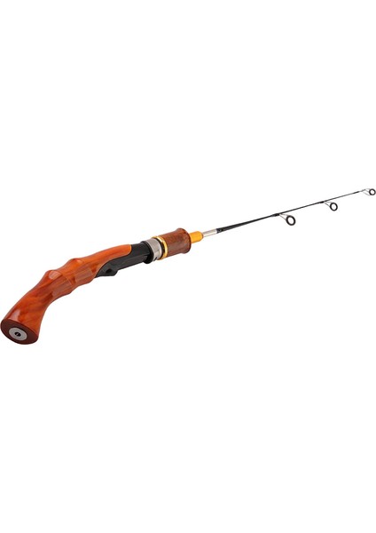 Kılavuz Halkalarla Hafif Buz Balıkçılık Çubukları Yemleme Çubuğu Cam Çelik Buz Uzunluğu 60CM (Yurt Dışından)