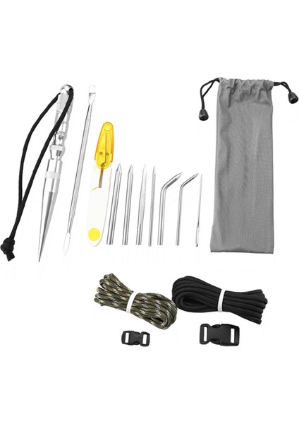 15X Fid Dweadcraft Knotter Paracord Dikiş Seti Argent (Yurt Dışından)