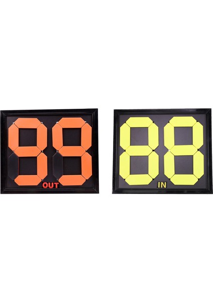 2x Futbol Futbol Değişimi Kurulu Floresan Ekran Basketbol Oyunu (Yurt Dışından) indirimleri