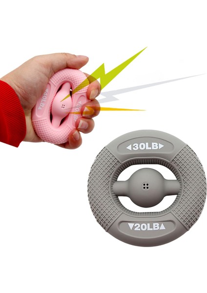 El Kavrama Parmak Egzersiz Gri Gri 20LB-30LB Tırmanma Için Kavrama Gücü (Yurt Dışından) modelleri