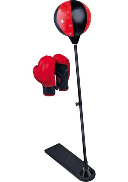 Çocuklar Yumruk Çanta Seti W/ayarlanabilir Stant Eldivenleri Yetişkinler Ev Egzersizi Çevikliği 1 Eldiven (Yurt Dışından) modelleri