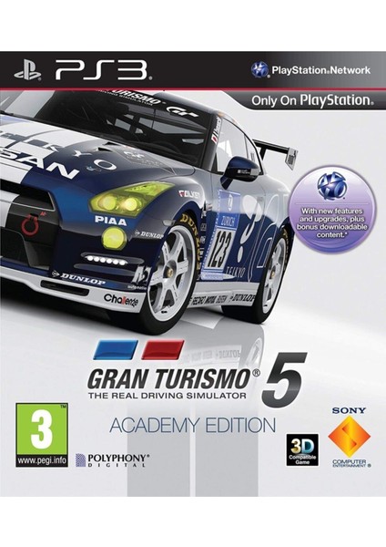 Ps3 Gran Turismo 5 Academy Edition
