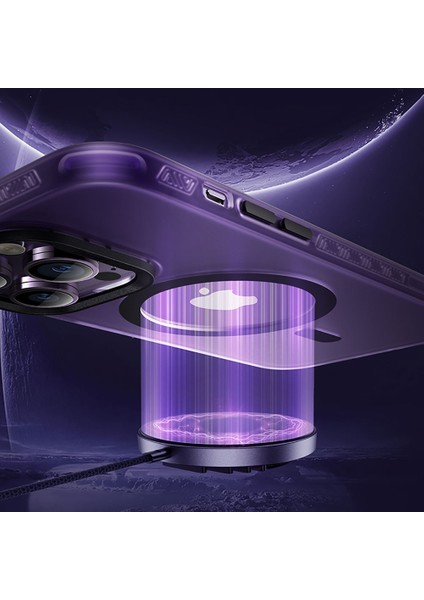 iPhone 14 Pro Max Uyumlu Kılıf Magsafe Kablosuz Şarj Özellikli Benks Lucid Armor Kapak
