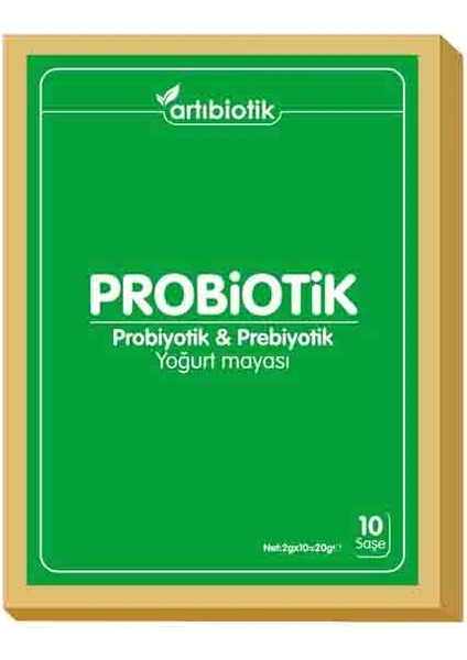 Doğadan Bizim Artıbiotik Probiotik Prebiotik Yoğurt Mayası