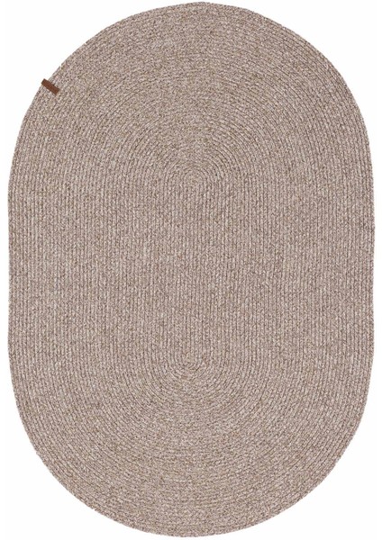 Cesta El Yapımı Örgü Natural Kilim 80x120 4012