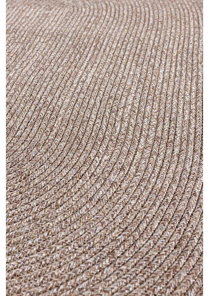 Cesta El Yapımı Örgü Natural Kilim 80x120 4012