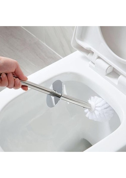 Tuvalet Fırçası Seti Tuvalet Temizleme Fırça Ve Tutucu Ayakta Basit Stil Scrubber Banyo Otel Temizleme Araçları | Tuvalet Fırçası Tutucular (Yurt Dışından)