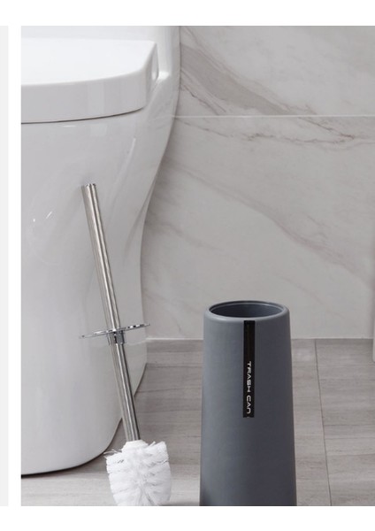 Tuvalet Fırçası Seti Tuvalet Temizleme Fırça Ve Tutucu Ayakta Basit Stil Scrubber Banyo Otel Temizleme Araçları | Tuvalet Fırçası Tutucular (Yurt Dışından)