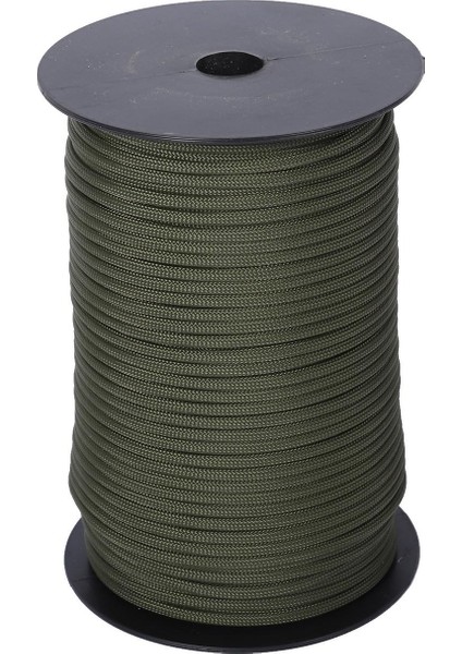 4mm Paracord Kamp Ipi Diy Dokuma Ipi Hava Dirençli Koyu Yeşil (Yurt Dışından)