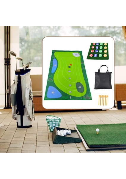 Golf Oyunu Seti Yonga Mat Golf Piknik Oyunu Için Spor Yapmak Yetişkinler (Yurt Dışından) modelleri