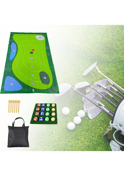 Golf Oyunu Seti Yonga Mat Golf Piknik Oyunu Için Spor Yapmak Yetişkinler (Yurt Dışından) fırsatları
