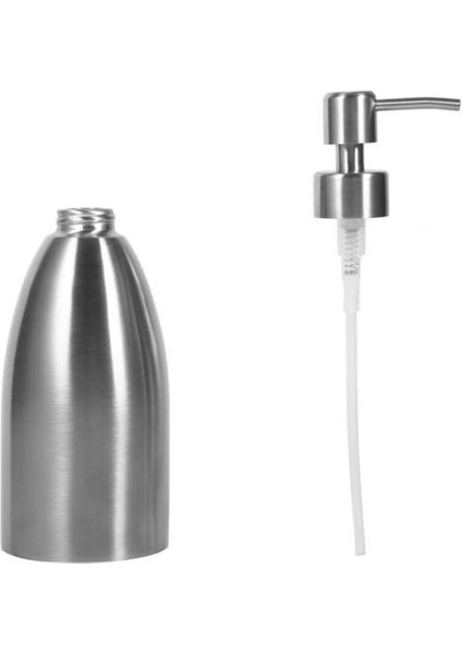 500 Ml Paslanmaz Çelik Sabunluk Mutfak Lavabo Bataryası Banyo Şampuanı Kutusu Sabun Güverte Üstü Deterjan Şişesi | Sıvı Sabunluk (Yurt Dışından)