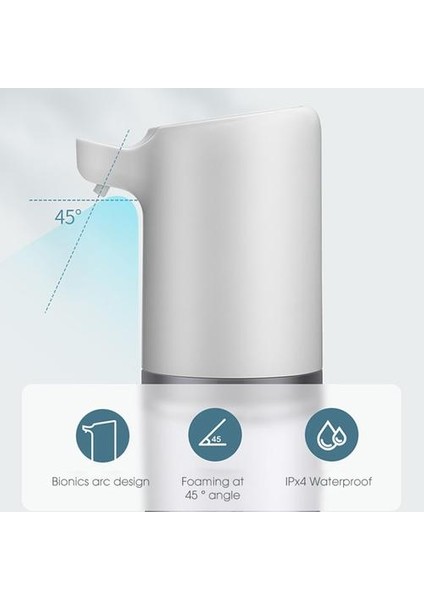 Usb Şarj Dokunmaz Banyo Dağıtıcı Sensörü Sıvı Sabunluk Mutfak El Otomatik Köpük Sabun Sabunluk | Sıvı Sabunluk Dispenseri (Sıvı Tipi) (Yurt Dışından) fırsatları