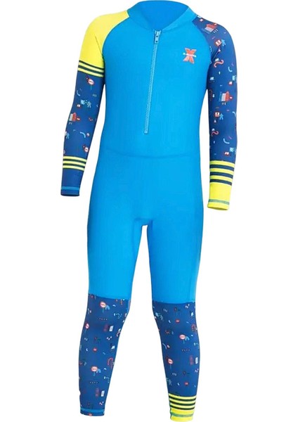 Çocuklar Wetsuit Dalış Mayolar Yelken Suya Dayanıklı Termal Tam Takım Elbise (Yurt Dışından)