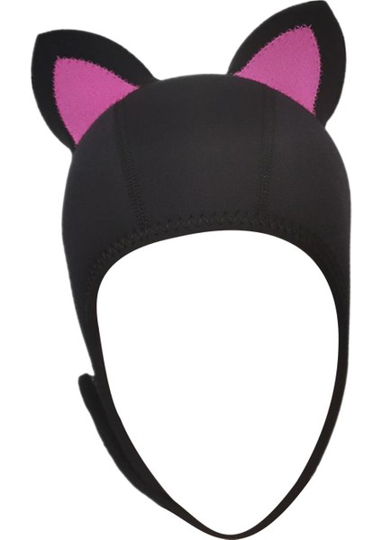 Kedi Kulakları Wetsuit Hood Cap Kadınlar Için Hava Havalandırma Dayanıklı Gül L ile Aksesuarlar (Yurt Dışından)