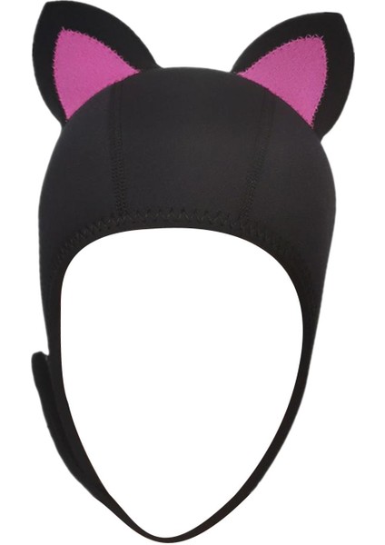 Kedi Kulakları Wetsuit Hood Cap Kadınlar Için Hava Havalandırma Dayanıklı Gül L ile Aksesuarlar (Yurt Dışından)