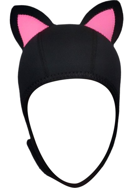 Kedi Kulakları Wetsuit Hood Cap Kadınlar Için Hava Havalandırma Dayanıklı Pembe Kulak L. (Yurt Dışından) fiyatları