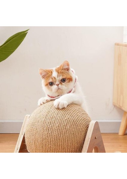 Kedi Tırmalamak Kurulu Giymek Dayanıklı Sicim Topu Dikey Scratcher Yavru Oyuncak Taşlama Pençe Tırmalamak Topu Pet Kedi Malzemeleri | Mobilya Ve Çizikler (Yurt Dışından) modelleri