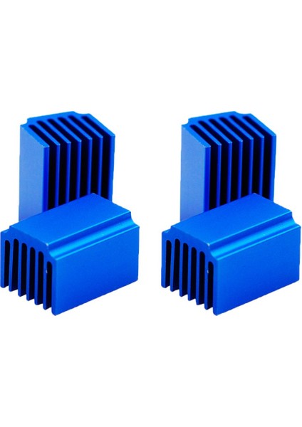 4x Step Motor Sürücüsü Soğutma Bloğu Isı Uçları Tahrik Modülü Için Alüminyum (Yurt Dışından) indirimleri