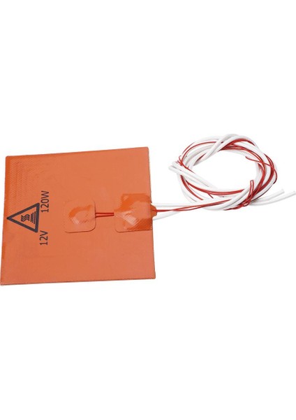 3 Adet 120X120X3MM 120W 12V Jel Isıtma Ped 3D Yazıcı Isıtmalı Yatak Plakası (Yurt Dışından)
