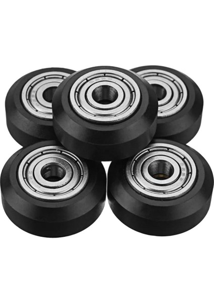 5 Adet Pom Malzeme Büyük Kasnak W / Rulman V-Type 3D Yazıcı Için Suit (Yurt Dışından)