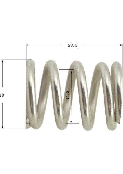 2 Adet / Takım Tremolo Vibrato Gerginlik Springs Gitar Için 25.5X19.2MM (Yurt Dışından) indirimleri