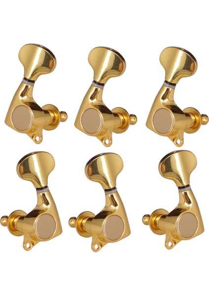 Gitar Kilitli Dize Tuning Pegs Elektrik Akustik Halk Gitarları Için Tuner (Yurt Dışından)