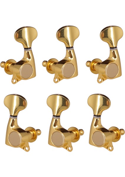 Gitar Kilitli Dize Tuning Pegs Elektrik Akustik Halk Gitarları Için Tuner (Yurt Dışından)