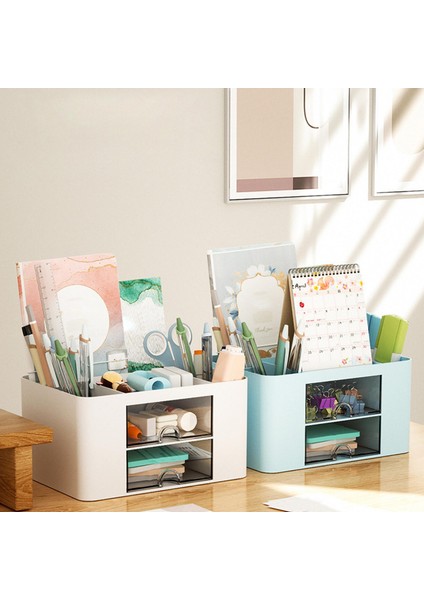 Vanity Kozmetik Organizer Kalem Saklama Kutusu Ofis Için Çekmeceli (Yurt Dışından)