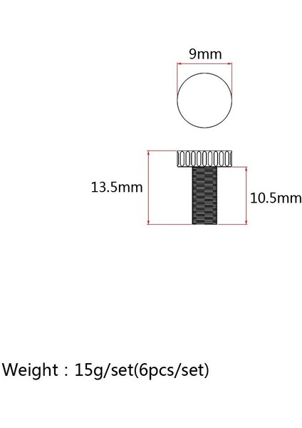 60 Adet Elektro Gitar Bas Çift Sistem Tremolo Köprüsü Ince Tuning Vidalar (Yurt Dışından)